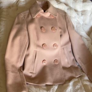 Express Baby Pink Peacoat Jacket
